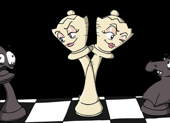 Echecs attaque double - club d'échecs en ligne pour enfants Echekids