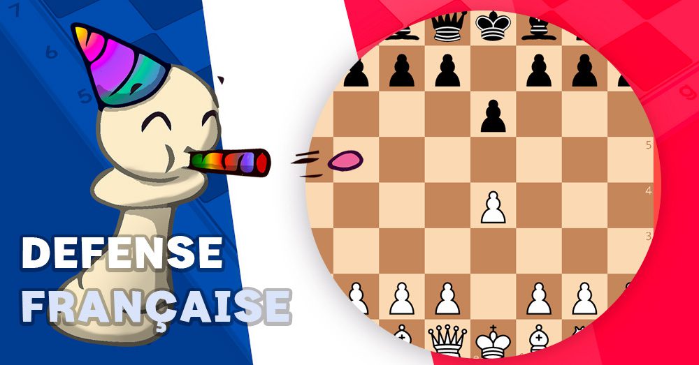 Echecs defense francaise - club d'échecs en ligne pour enfants Echekids