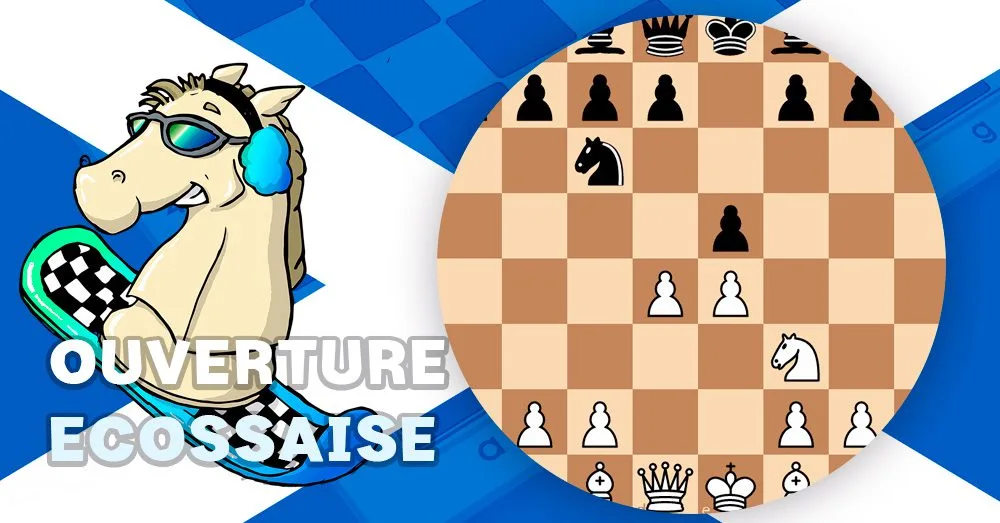 Echecs ouverture ecossaise - club d'échecs en ligne pour enfants Echekids