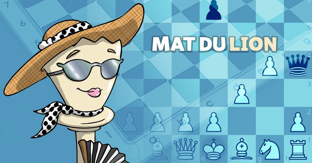 Mat du lion échecs - club d'échecs en ligne pour enfants Echekids