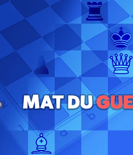 Mat gueridon échecs - club d'échecs en ligne pour enfants Echekids