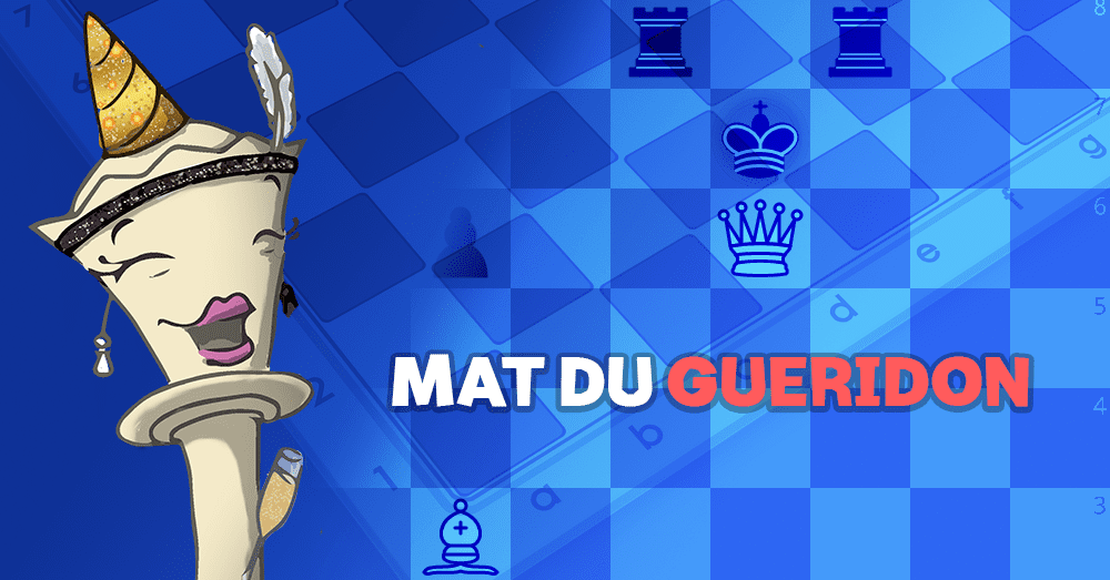 Mat gueridon échecs - club d'échecs en ligne pour enfants Echekids