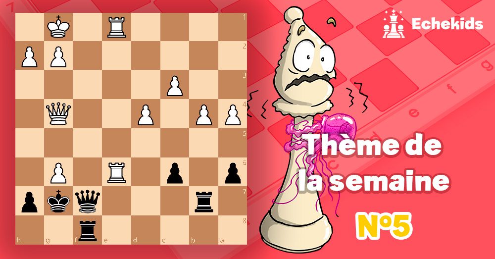 Theme echecs sacrifice s5 - club d'échecs en ligne pour enfants Echekids