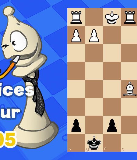 Exercices echecs j105 - club d'échecs en ligne pour enfants Echekids